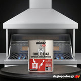 Mercola Minos Fire Coat Βερνικόχρωμα Υψηλής Θερμοκρασίας 650°C ΑΣΗΜΙ
