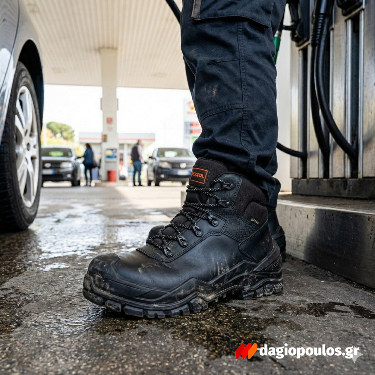 Pezzol Serpens S7S CI HI SC HRO FO LG SR Παπούτσια Ημιμποτάκια Ασφαλείας Εργαζομένων Με ΜΗ Μεταλλική Προστασία Ιταλίας