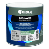 Giolli 762 Acquaver Ferromicace Ανάγλυφο Ματ Αντισκωριακό Χρώμα Μετάλλων ΝΕΡΟΥ Grigio Grafite