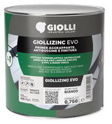 Giolli 157 Giollizinc Forte Θερμοπλαστική Σατινέ Βαφή 3 σε 1 Απευθείας Εφαρμογής σε Γαλβανιζέ & PVC RAL7042