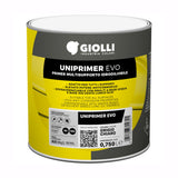 Giolli 740 Uniprimer Evo Αστάρι Πολλαπλής Πρόσφυσης Πολλαπλών Επιφανειών Άοσμο Νερού ΓΚΡΙ