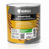 Giolli 262 Woodteax Impregnante Cerato Βερνίκι Εμποτισμού Ξύλου Διαλύτου Εξωτερικής Χρήσης Με Κερί