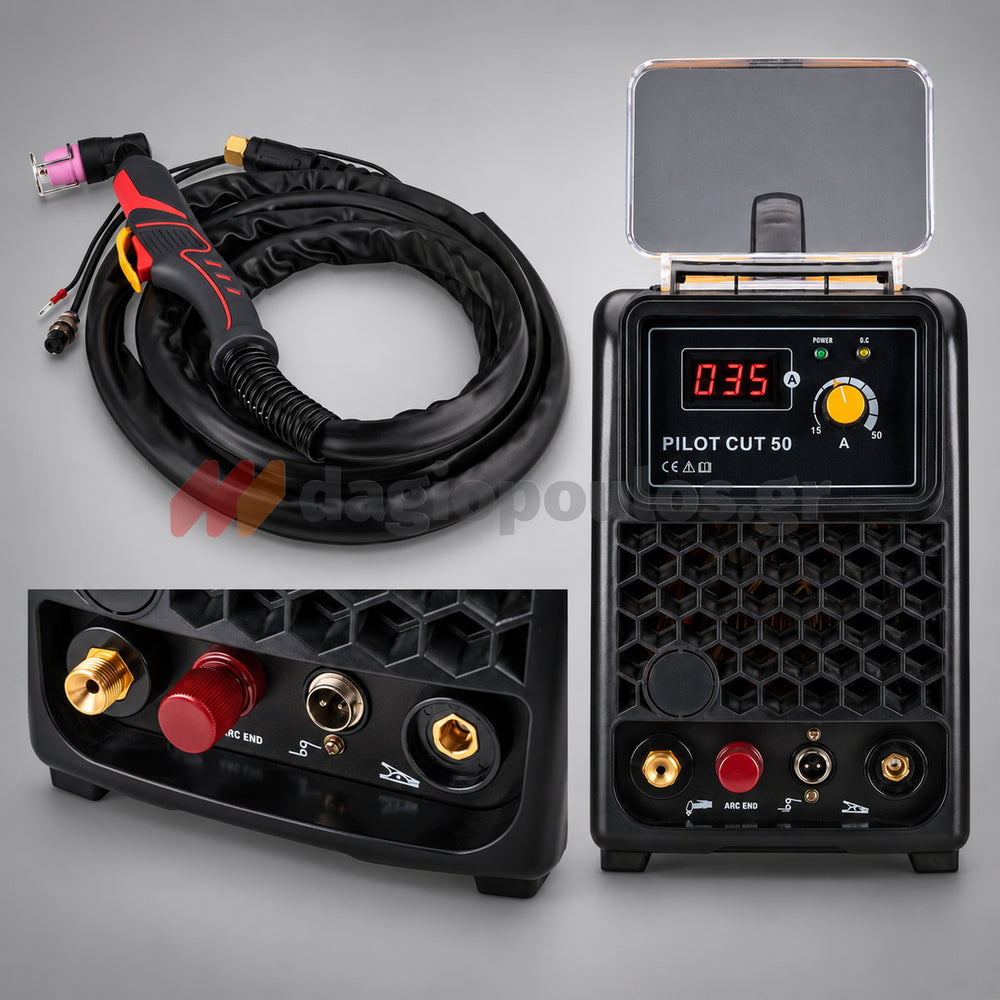 Helix 05100 Plasma Cut Pilot Μηχανή Κοπής Πλάσματος για Μέταλλα 50Pi