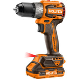 Hojita HJCDPB62 Brushless Δραπανοκατσάβιδο Μπαταρίας 20V Li-Ion 60Nm Με 2 Μπαταρίες 2.0Ah & Βαλίτσα
