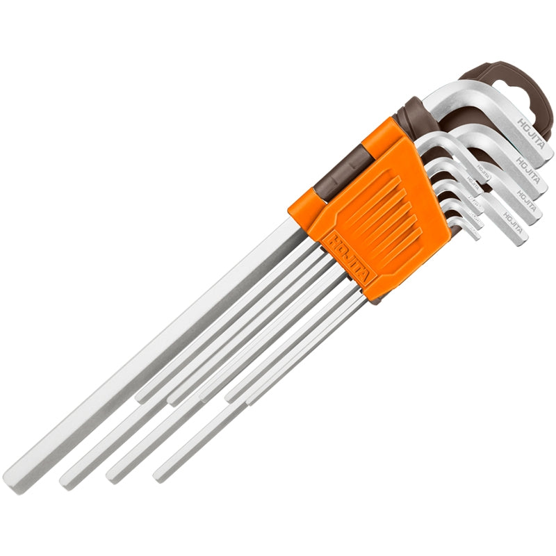 Hojita HJKH1291 Συλλογή Κλειδιά Allen Cr-V Μακριά 1.5mm - 10.0mm Σετ 9 Τεμ