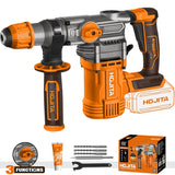 Hojita HJLM1B28 SDS Plus Brushless Πνευματικό Περιστροφικό Κρουστικό Πιστολέτο Μπαταρίας 20V Li-Ion 28J SOLO