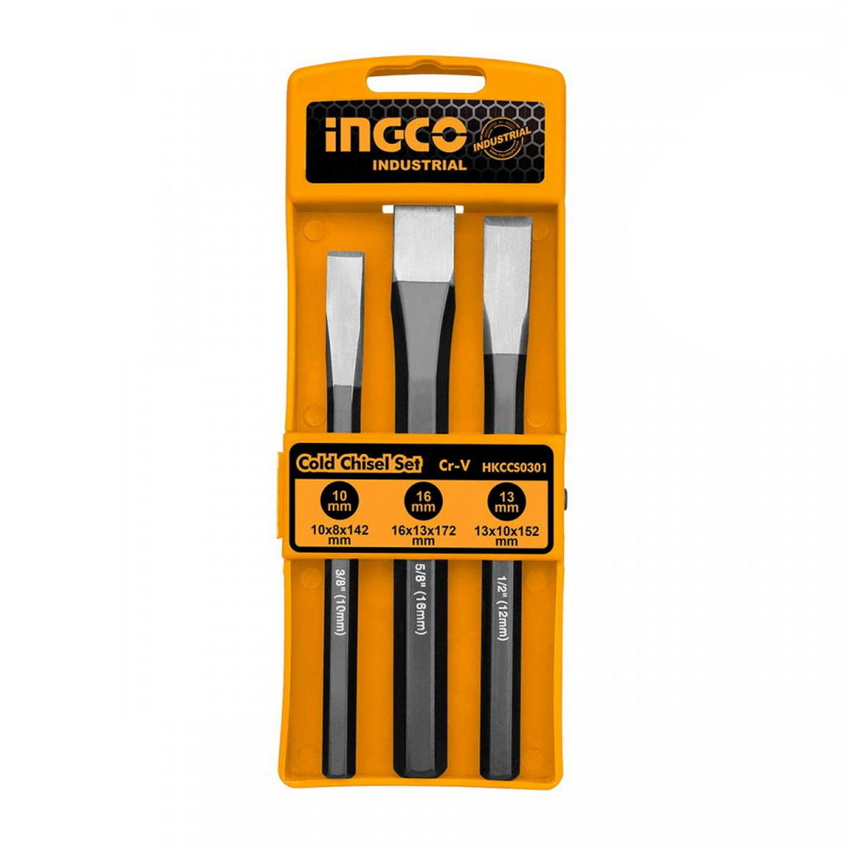 INGCO HKCCS0301 Συλλογή Επαγγελματικά Καλέμια Σετ 3 Τεμ