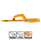 Ingco MHHF1504 Πριόνι Μετάλλων (Σιδηροπρίονο) - Ξύλου - Πλαστικών Μονής Λαβής