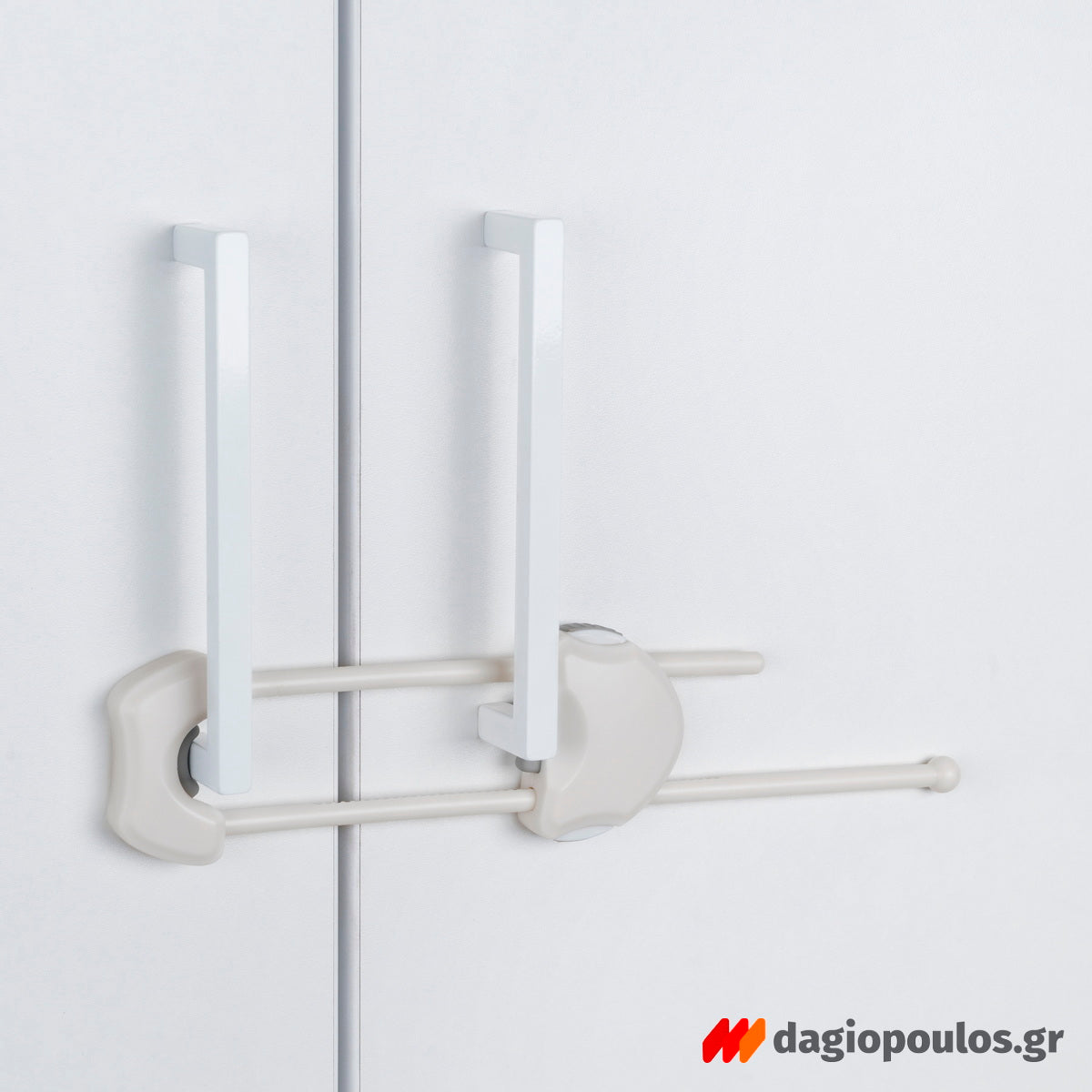 Inofix 5106 Κλειδαριά Παιδικής Ασφάλειας Εξωτερική Συρόμενη 17x246x57mm