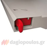 Keter Gulliver Base Ντουλάπα Δίφυλλη Χαμηλή Με 2 Ράφια Μπεζ