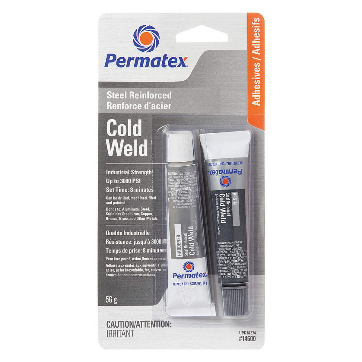 Permatex 35251 Cold Weld Κόλλα Εποξειδική Μετάλλων 2 Συστατικών 56gr