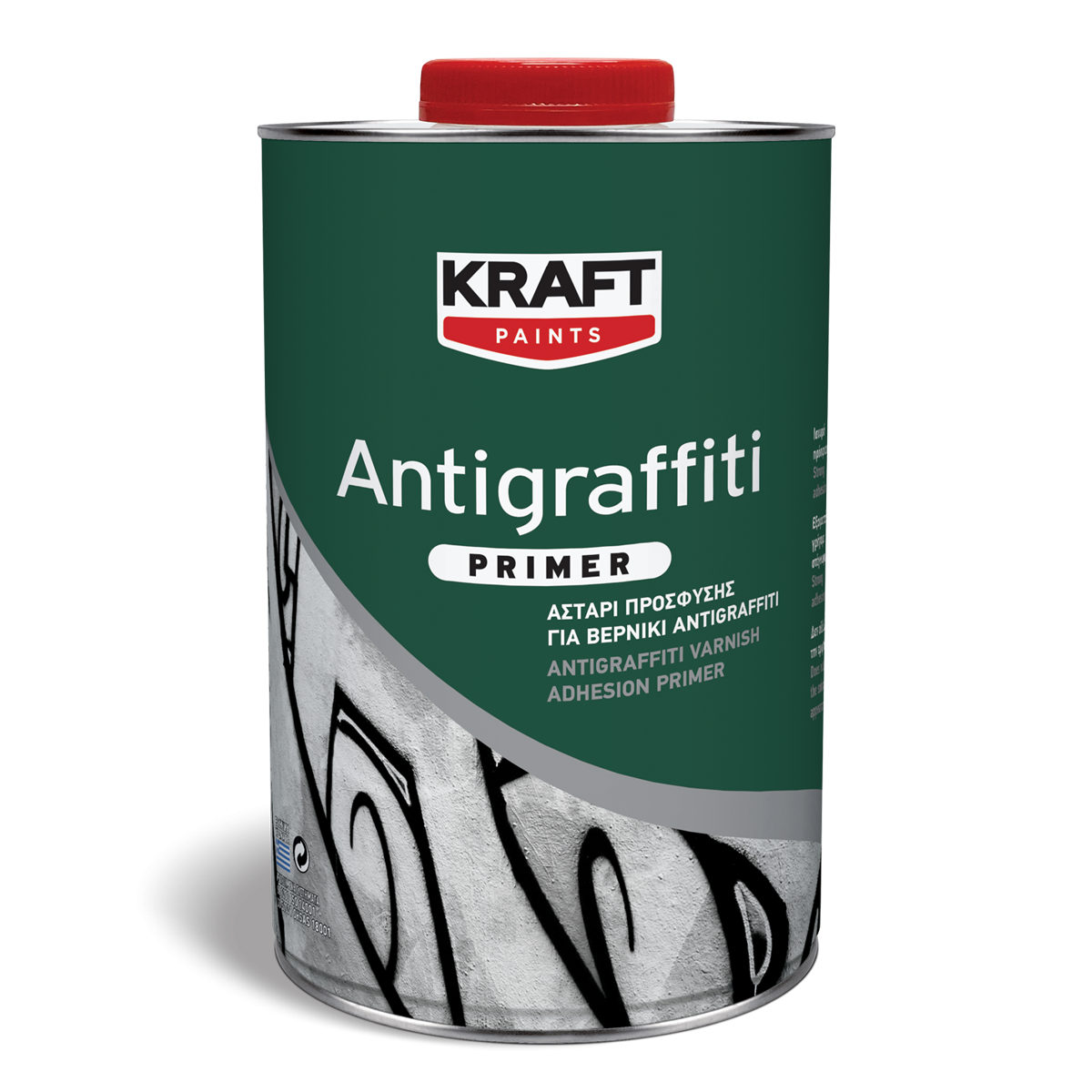 Kraft Antigraffiti Primer Αστάρι Πρόσφυσης Επιφανειών Γκράφιτι
