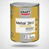 Kraft Metal 3 in 1 Metallized Μεταλλιζέ Χρώμα Κατευθείαν Στη Σκουριά ΓΥΑΛΙΣΤΕΡΟ (ΠΕΡΛΑ) 522 ΠΡΑΣΙΝΟ
