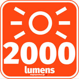 BORMANN Pro BPR6090 Προβολέας Εργασίας LED Επαναφορτιζόμενος 2000Lm Αδιάβροχος