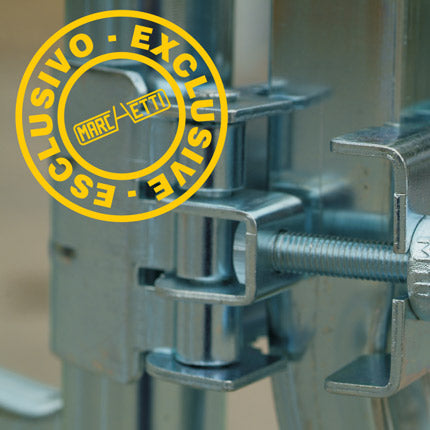 Marchetti System 100X200 Σκαλωσιά - Πύργος Επεκτεινόμενος 100cm x 200cm