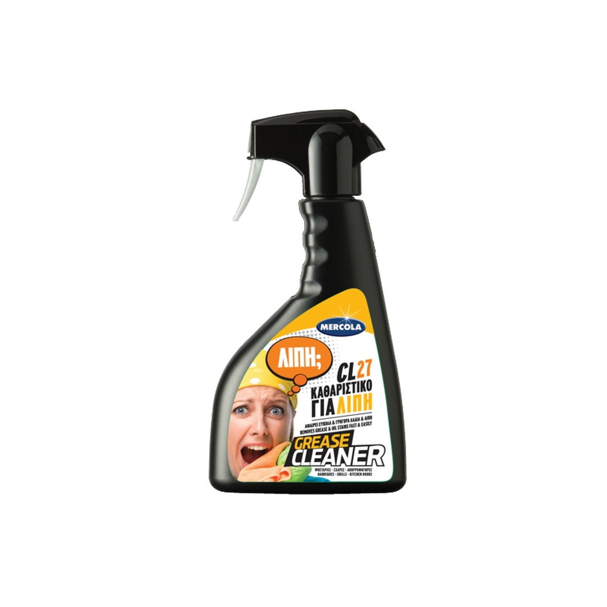 Evochem Mercola CL 27 Καθαριστικό Για Λίπη Λάδια Γράσσο