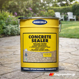 Mercola CONCRETE SEALER HS Βερνίκι Διαλύτου Σταμπωτών & Βιομηχανικών Δαπέδων ΕΝΙΣΧΥΜΕΝΟ Διαφανές Ημιματ