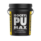 Mercola Isocryl PU Max Επαγγελματικής Χρήσης Μονωτικό Επαλειφόμενο Ταρατσών Αλειφατικής Πολυουρεθάνης Νερού