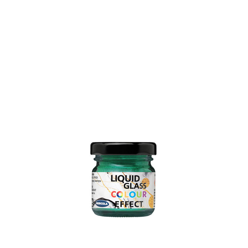 Evochem Mercola Liquid Glass METALLIC EFFECT Χρωστικές Μεταλλικού Εφέ Σε Πάστα ΠΡΑΣΙΝΟ