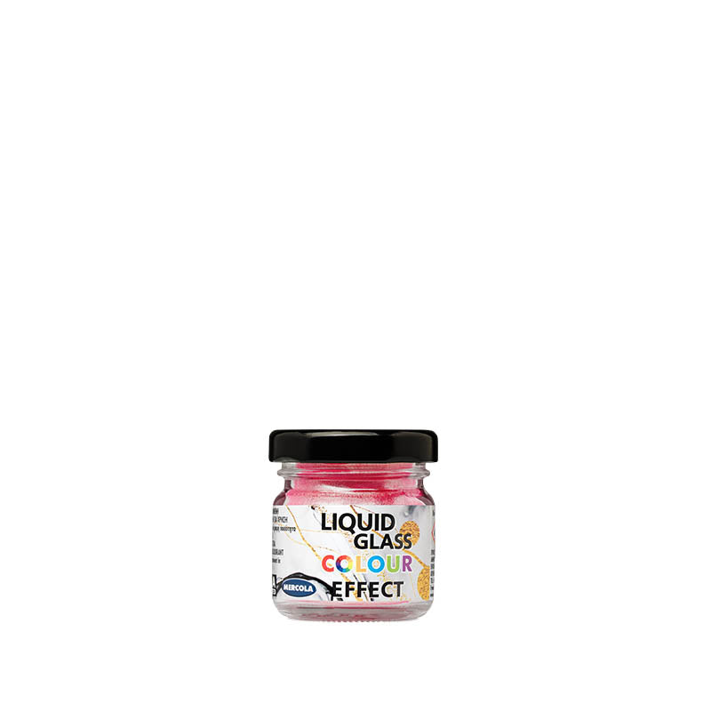 Mercola Liquid Glass Colour Pearl Effect Περλέ Χρωστική Υγρού Γυαλιού Σε Πάστα ΚΟΚΚΙΝΟ