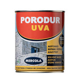 Mercola PORODUR UVA Προστατευτικό Ακρυλικό Διαφανές Βερνίκι Πέτρας ΗΜΙΜΑΤ