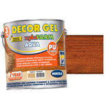 Mercola Xylofarm Aqua Gel Βερνίκι Εμποτισμού Ξύλου Υβριδικής Τεχνολογίας Πολυουρεθάνης Νερού GEL Δρυς