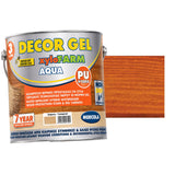 Mercola Xylofarm Aqua Gel Βερνίκι Εμποτισμού Ξύλου Υβριδικής Τεχνολογίας Πολυουρεθάνης Νερού GEL Όρεγκον
