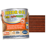 Mercola Xylofarm Aqua Gel Βερνίκι Εμποτισμού Ξύλου Υβριδικής Τεχνολογίας Πολυουρεθάνης Νερού TEAK GEL
