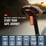 Olight RN 100 TL Πίσω Φως Ποδηλάτου Επαναφορτιζόμενο 100 Lumens