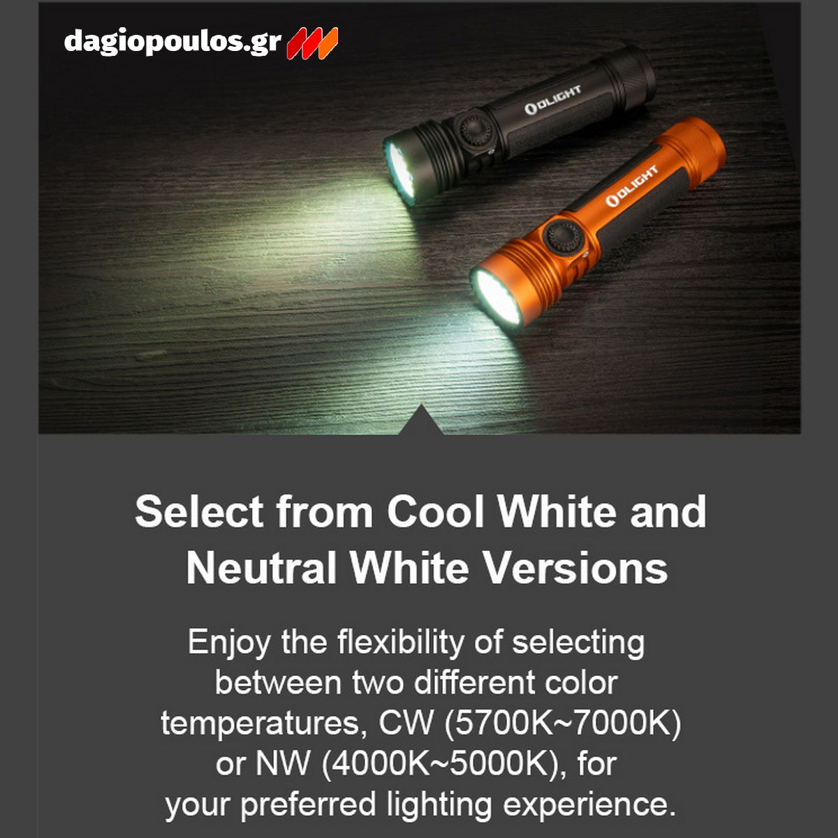 Olight Seeker 4 Pro High Lumen Φακός Χειρός LED 4600 Lumens