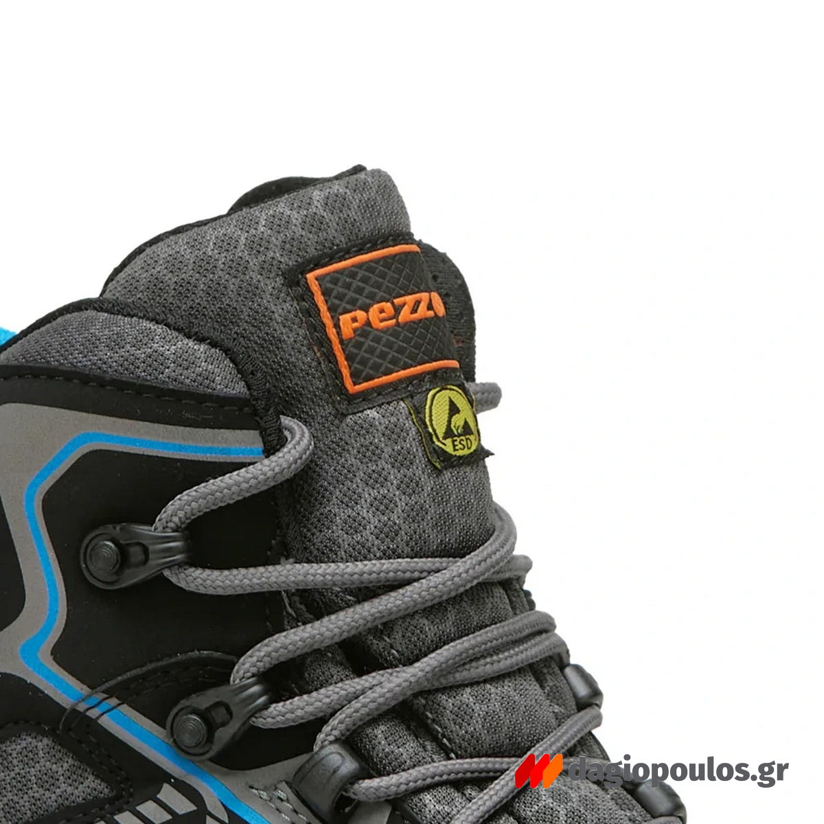 Pezzol Morgan S3 Παπούτσια Ασφαλείας Εργαζομένων Ημιμποτάκια Με ΜΗ ΜΕΤΑΛΛΙΚΗ Προστασία Ιταλίας