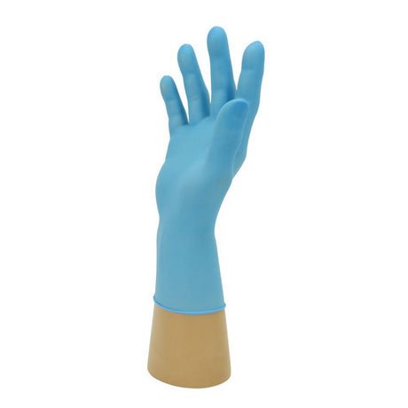 Polyco Shield GD19 Blue Nitrile Powder Free Γάντια Νιτριλίου Γενικής Χρήσης Μπλε Σετ 100 Τεμ
