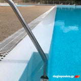 Kraft Pool Epoxy Εποξειδικό Χρώμα Πισίνας - Δεξαμενών Διαλύτου 2 Συστατικών ΓΑΛΑΖΙΟ