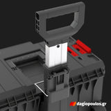 Qbrick System One Cart Εργαλειοθήκη Τροχήλατη Επαγγελματική Υψηλών Αντοχών 26" 52Lt