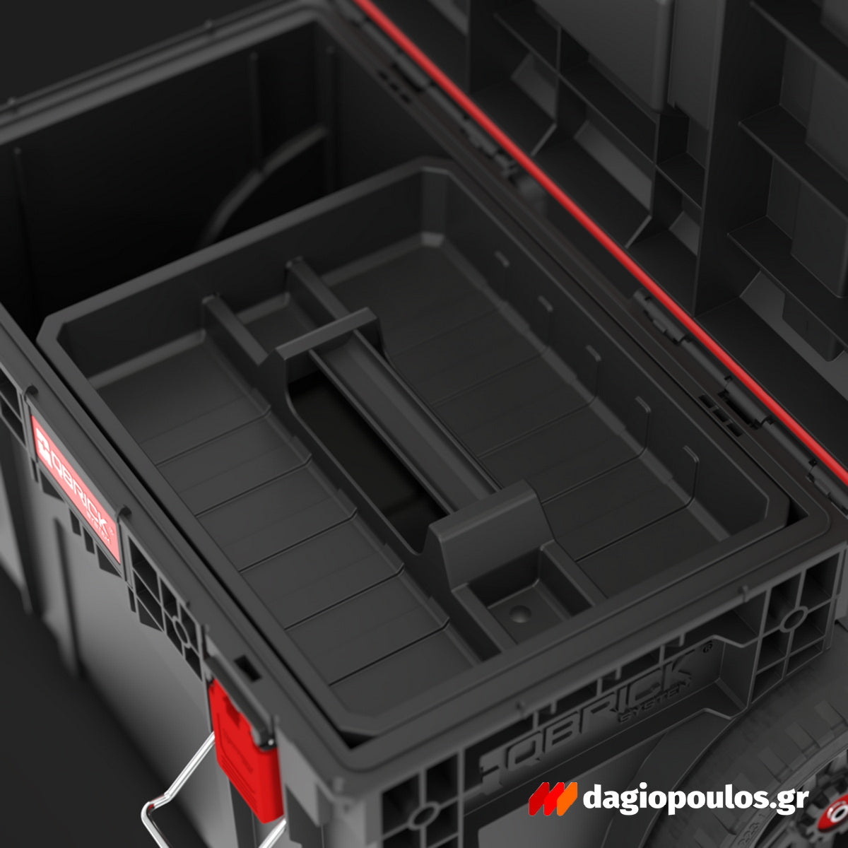 Qbrick System PRIME Cart Επαγγελματική Τροχήλατη Εργαλειοθήκη 37Ltr