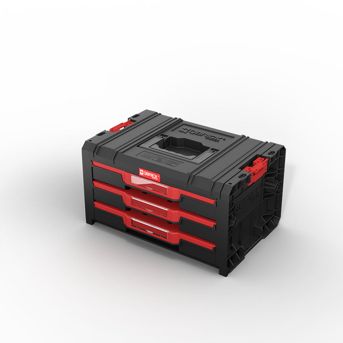 Qbrick System PRO Drawer 3 Toolbox 2.0 Basic Εργαλειοθήκη Με 3 Συρτάρια 17.7" 13.5Lt
