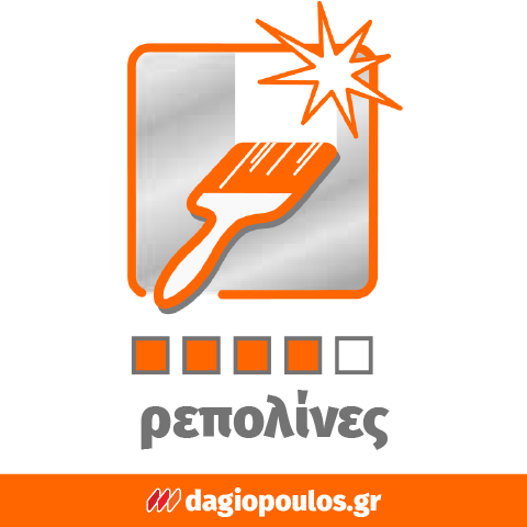 Schuller ALLRIGHT M Επαγγελματικό Πινέλο Πλακέ Με Λαβή 2 Υλικών Ανοξείδωτο Καψύλι