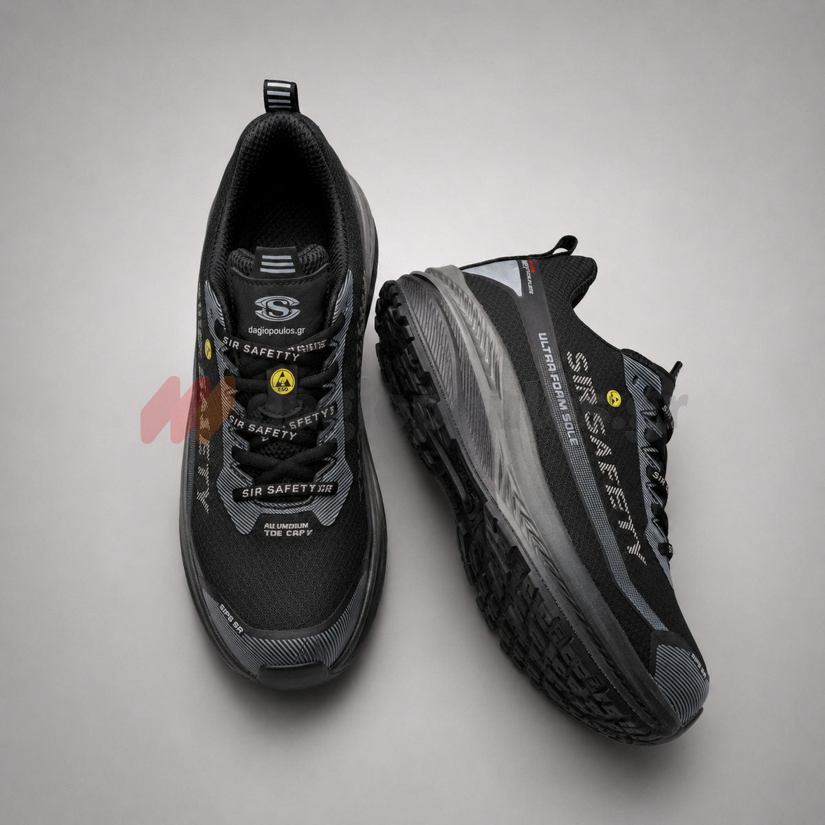 SIR Safety Unique MB3218 S1PS Παπούτσια Ασφαλείας Εργαζομένων Χαμηλά Με ΜΗ Μεταλλική Προστασία Ιταλίας