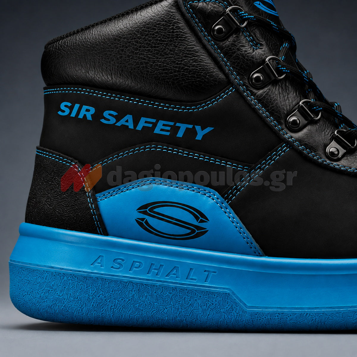 SIR Safety ASPHALT MB2430 S2 Παπούτσια Ασφαλείας Εργαζομένων Χαμηλά Με Προστασία Ιταλίας