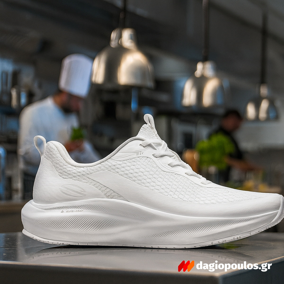 SIR Safety WHITE RUNNER MB1438 01 Παπούτσια Εργασίας Χαμηλά ΧΩΡΙΣ Προστασία Ιταλίας