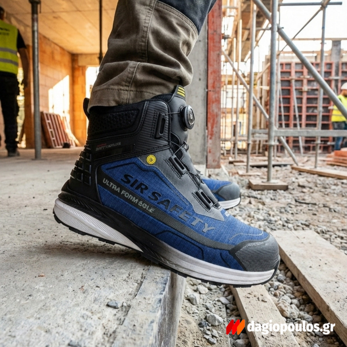 SIR Safety GLORY MB3228 S3S Παπούτσια Ασφαλείας Εργαζομένων Ημιμποτάκια Με ΜΗ Μεταλλική Προστασία Ιταλίας