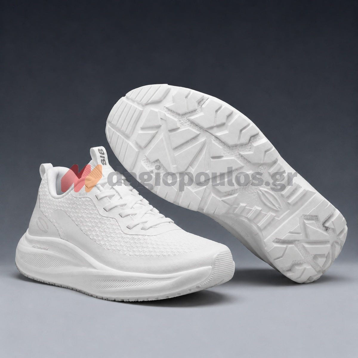 SIR Safety WHITE RUNNER MB1438 01 Παπούτσια Εργασίας Χαμηλά ΧΩΡΙΣ Προστασία Ιταλίας