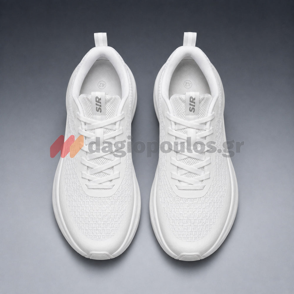 SIR Safety WHITE RUNNER MB1438 01 Παπούτσια Εργασίας Χαμηλά ΧΩΡΙΣ Προστασία Ιταλίας