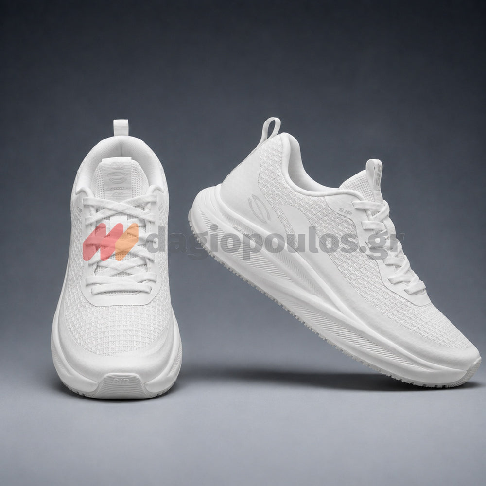 SIR Safety WHITE RUNNER MB1438 01 Παπούτσια Εργασίας Χαμηλά ΧΩΡΙΣ Προστασία Ιταλίας