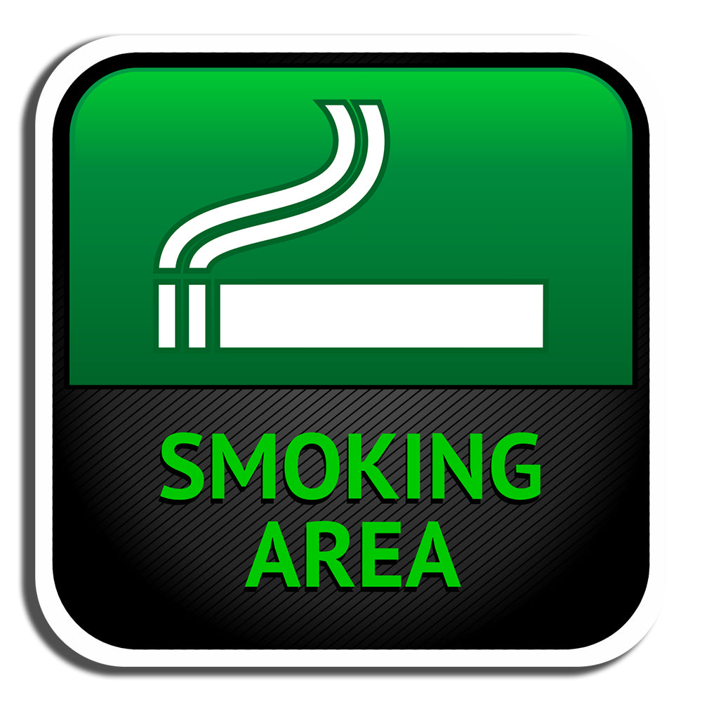Πινακίδα Σήμανσης Καπνίσματος “Smoking Area"