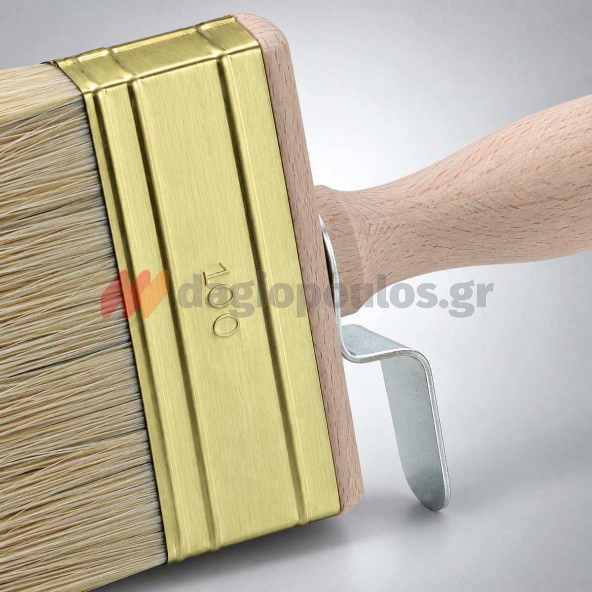 Schuller Maestro FS Πινέλο Πατρόγκα Πλακέ Με Ξύλινη Λαβή
