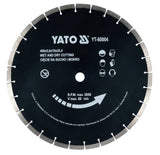 Yato YT-60004 Δίσκος Διαμαντέ (Διαμαντόδισκος) Κοπής Βενζινοκίνητου Κόφτη Μπετόν 400mm