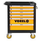 Vorel 58539 Εργαλειοφόρος Τροχήλατος 6 Συρταριών