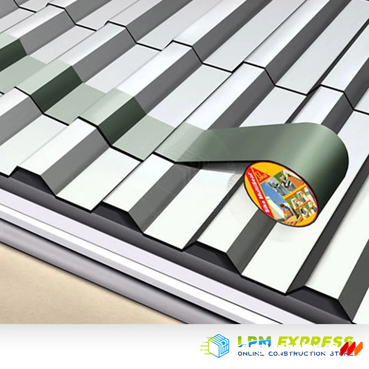 Sika MultiSeal Αυτοκόλλητη Ασφαλτική Σφραγιστική Ταινία ΓΚΡΙ