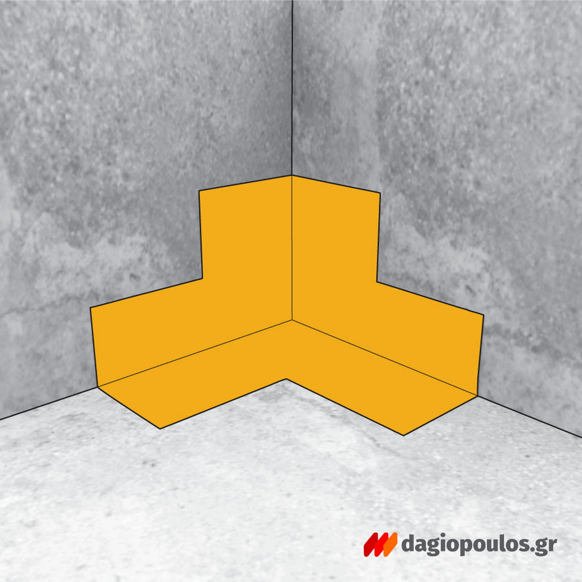 Sika SealTape F Στεγανοποιητική Σφραγιστική Ταινία Γεφύρωσης Ρωγμών ΡΟΛΟ 25mtr